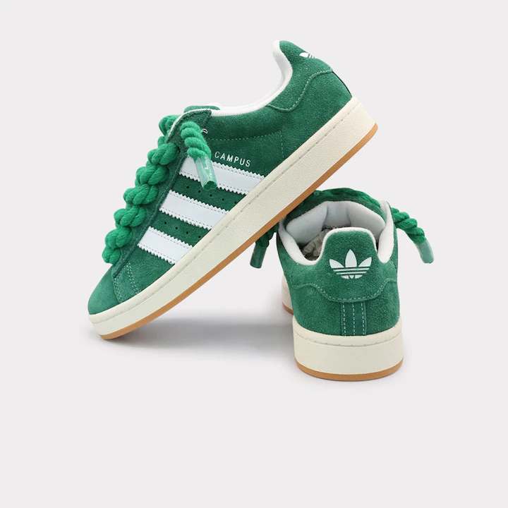Campus 00s Dark Green White