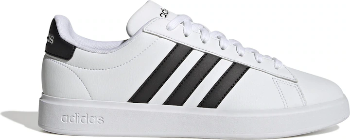 GRAND COURT 2.0,FTWWHT/CBLACK/ FTWWHT/CBLACK/FTWWHT Size: 8