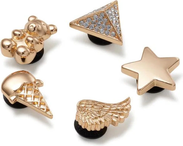 Jibbitz Gold Icons