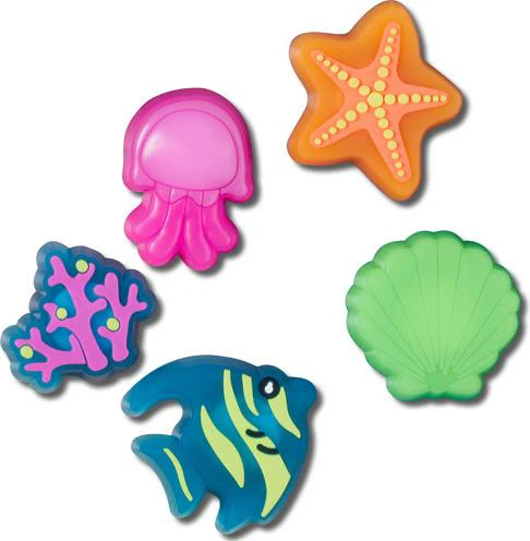 Jibbitz- LightsUnderSea/5 Pack