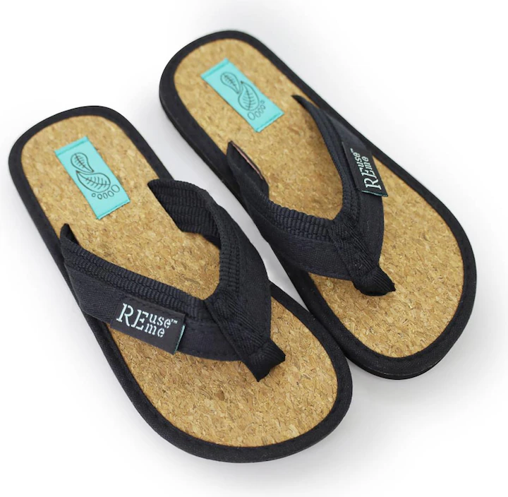 Kinder Flip Flops mit Kork Fussbett