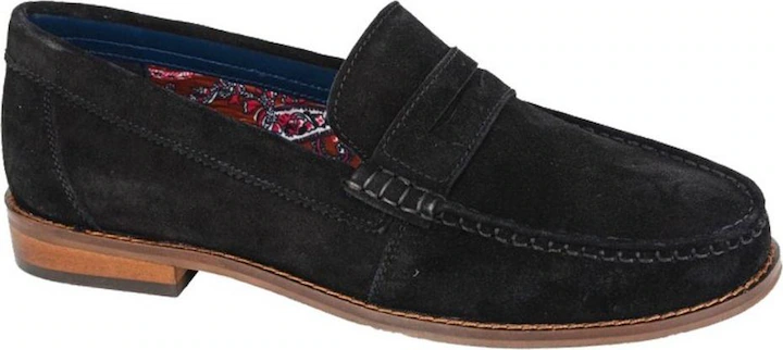 Mens Plain Suede Loafers
