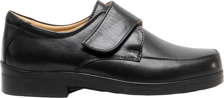 Shoes with Velcro fastening wide fit