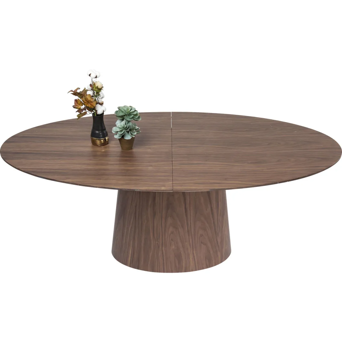Ausziehtisch Benvenuto Walnut 200(50)x110cm
