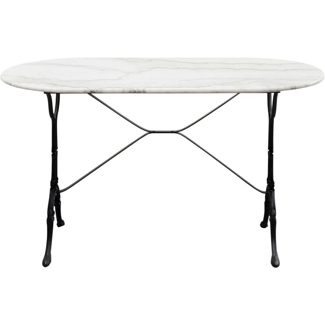 Bistro Table Kaffeehaus White 120x60cm