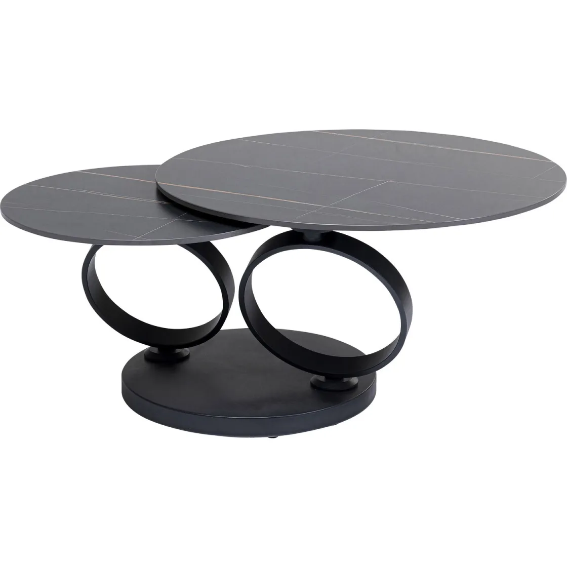 Coffee Table Beverly Black 133x80cm
