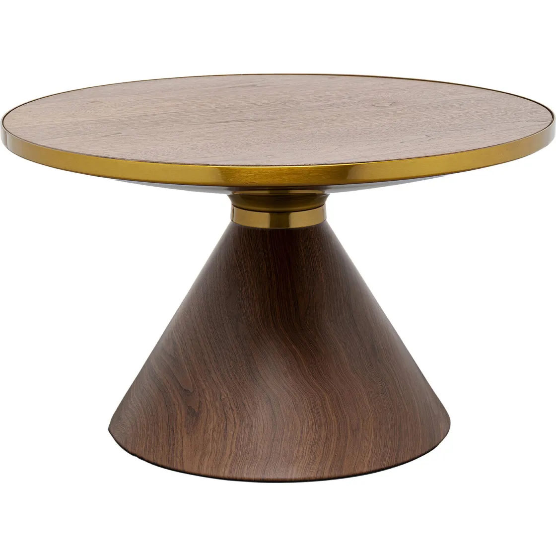 Coffee Table Cono Walnut Ø70cm