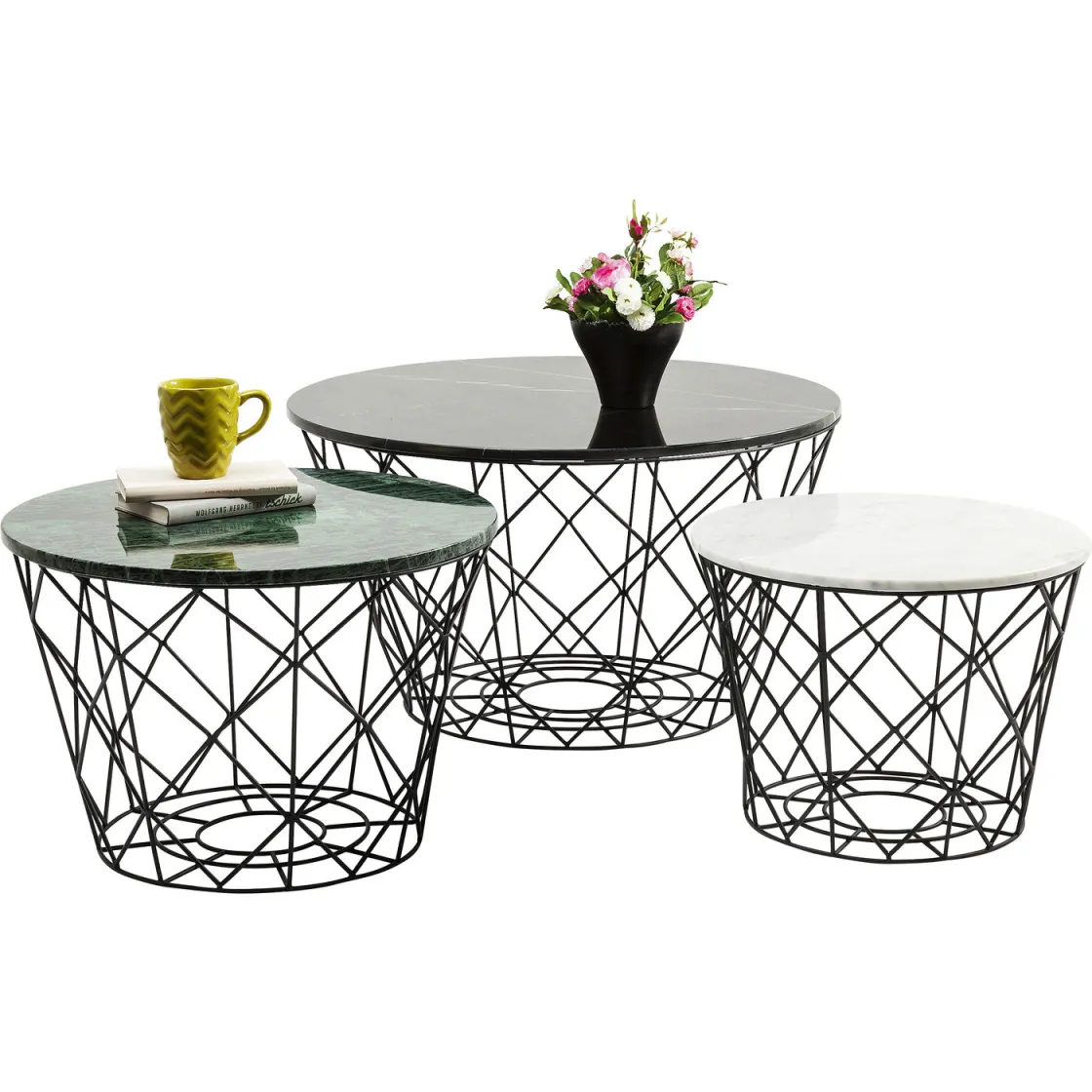 Coffee Table East Coast Round (3/Set)