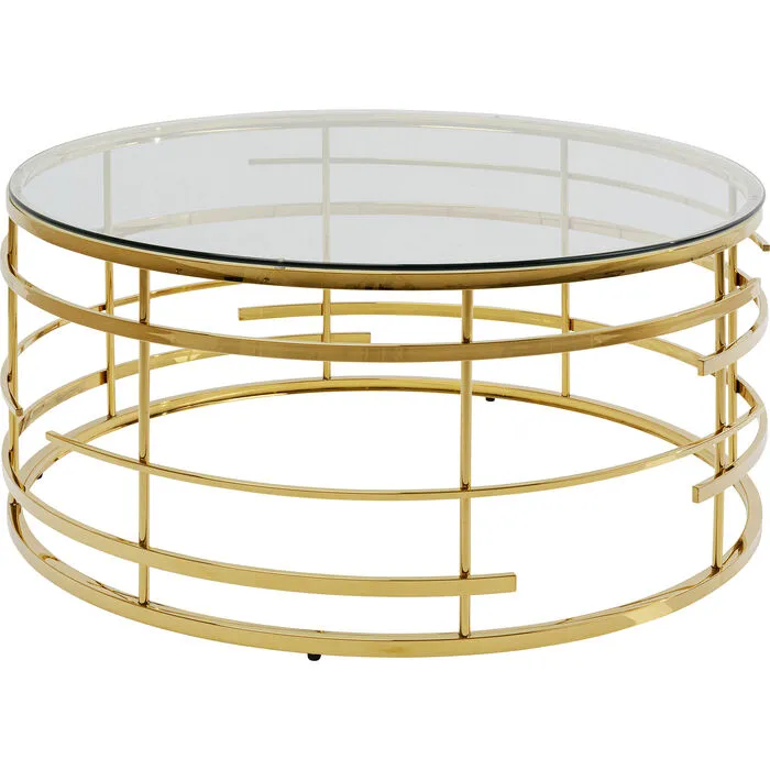 Coffee Table Jupiter Gold Ø100cm