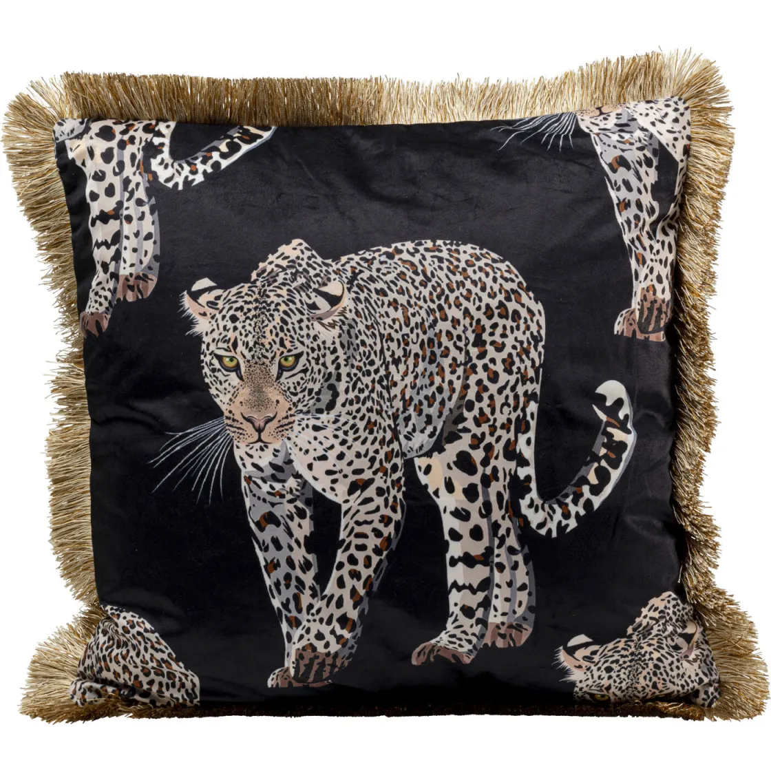 Cushion Leopard 45x45cm