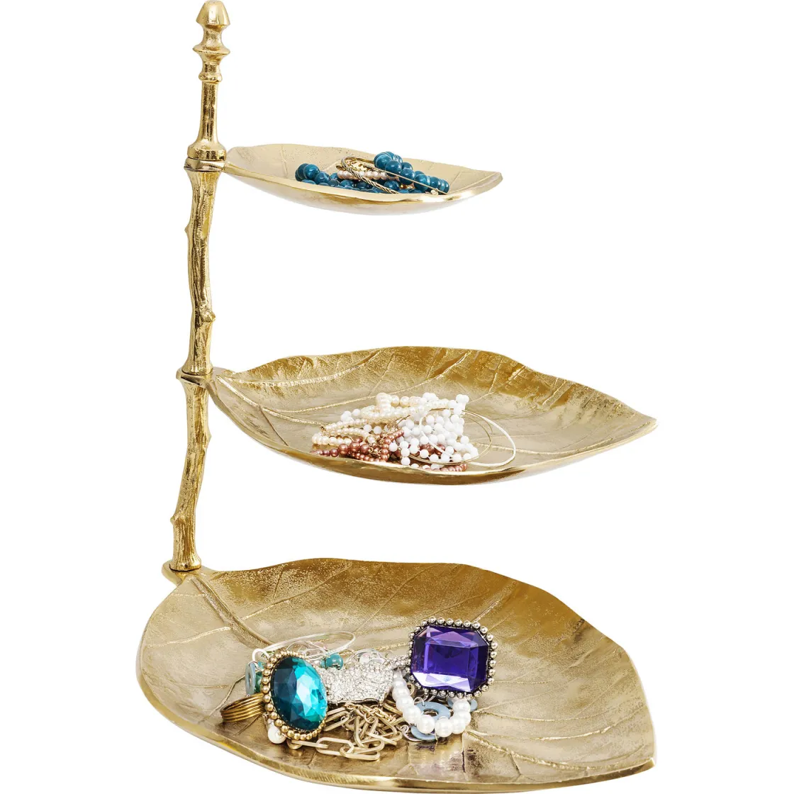 Deco Etagere Leaf Gold