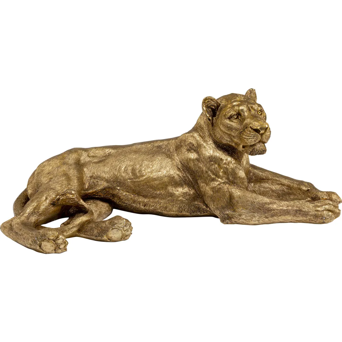 Deco Figurine Lion Gold 113cm