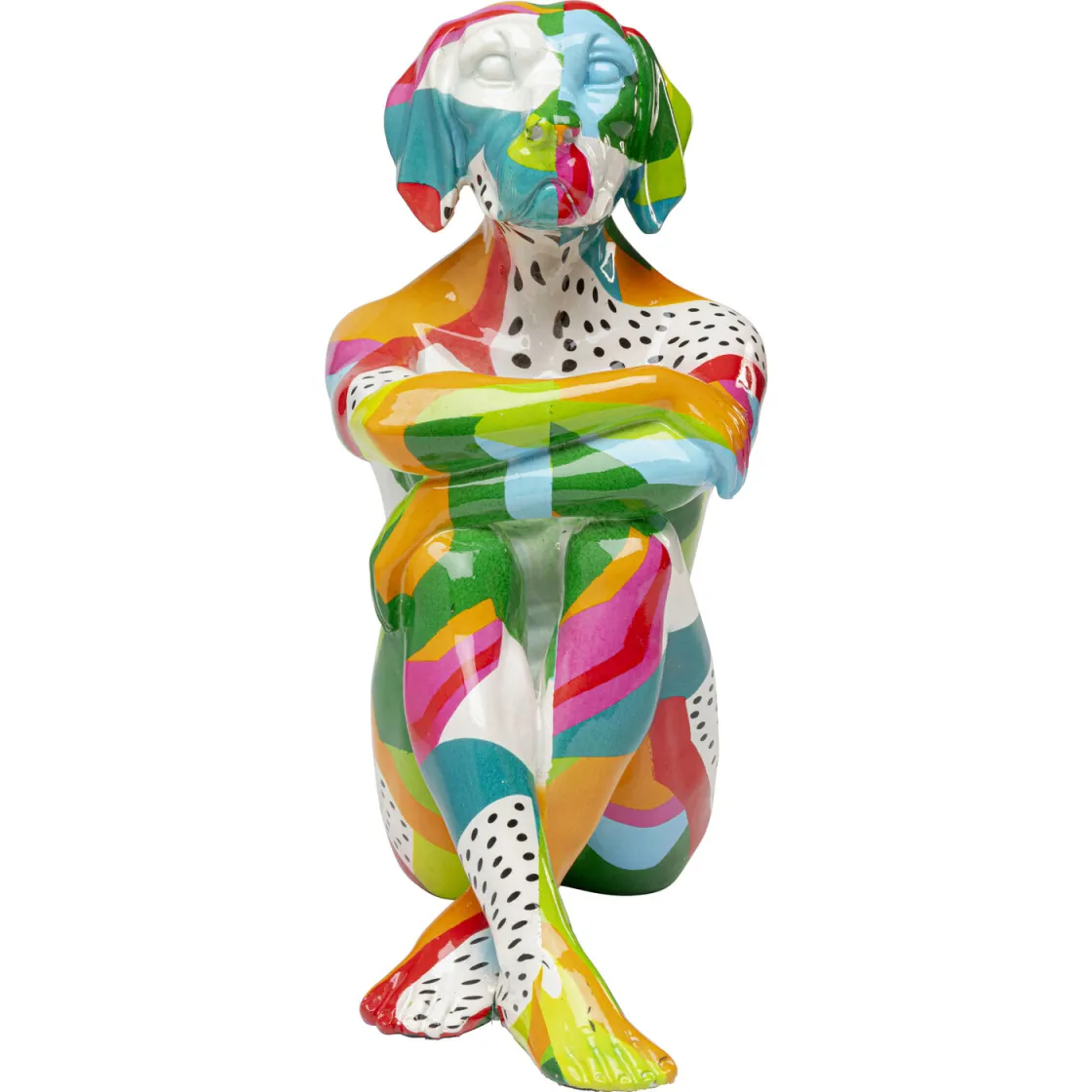 Deko Figur Dog Gillie Abstract