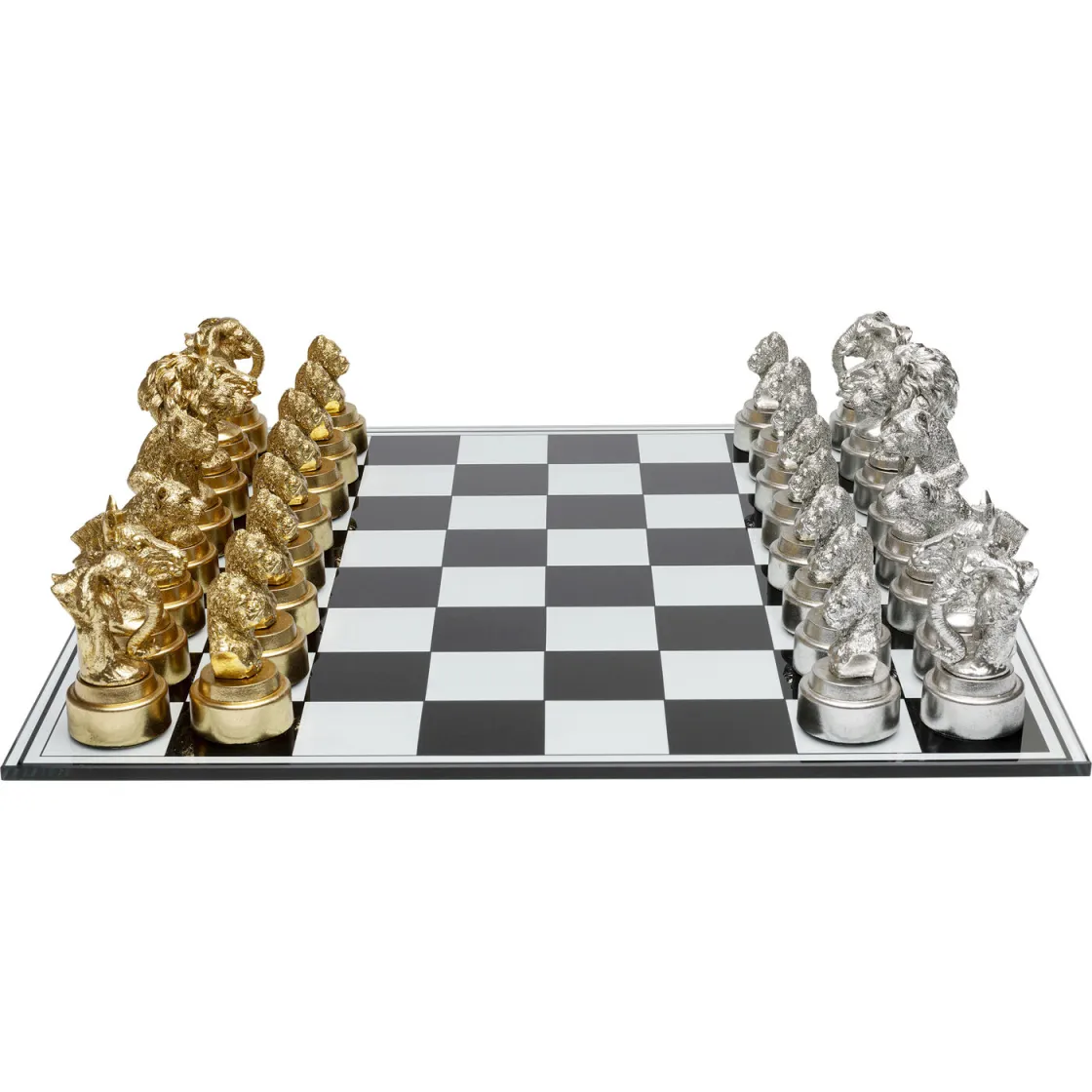 Deko Objekt Chess Animals 60x60cm