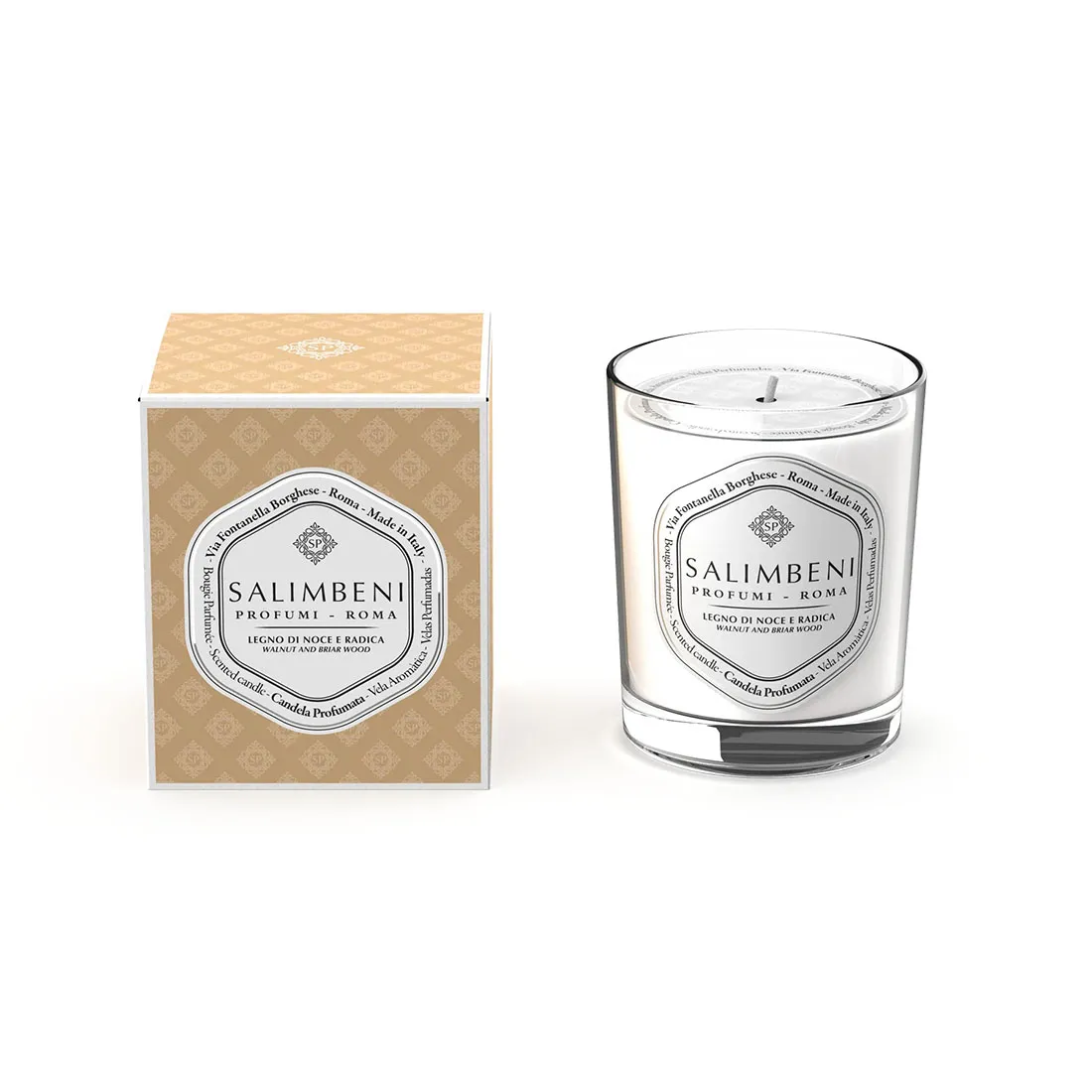 Kerze Salimbeni - Legno Di Noce E Radica
