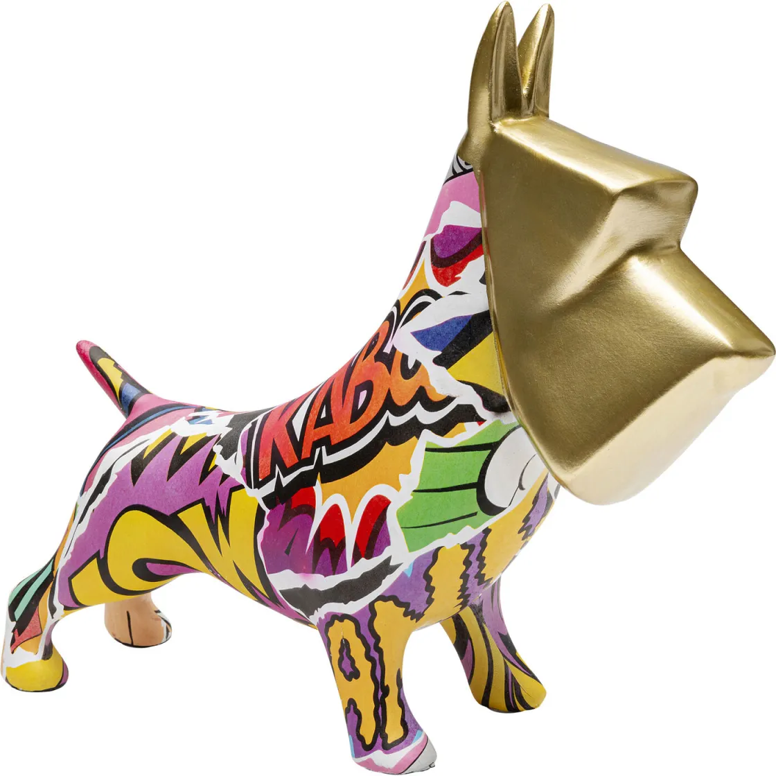 Money Box Graffiti Pixel Dog 26cm