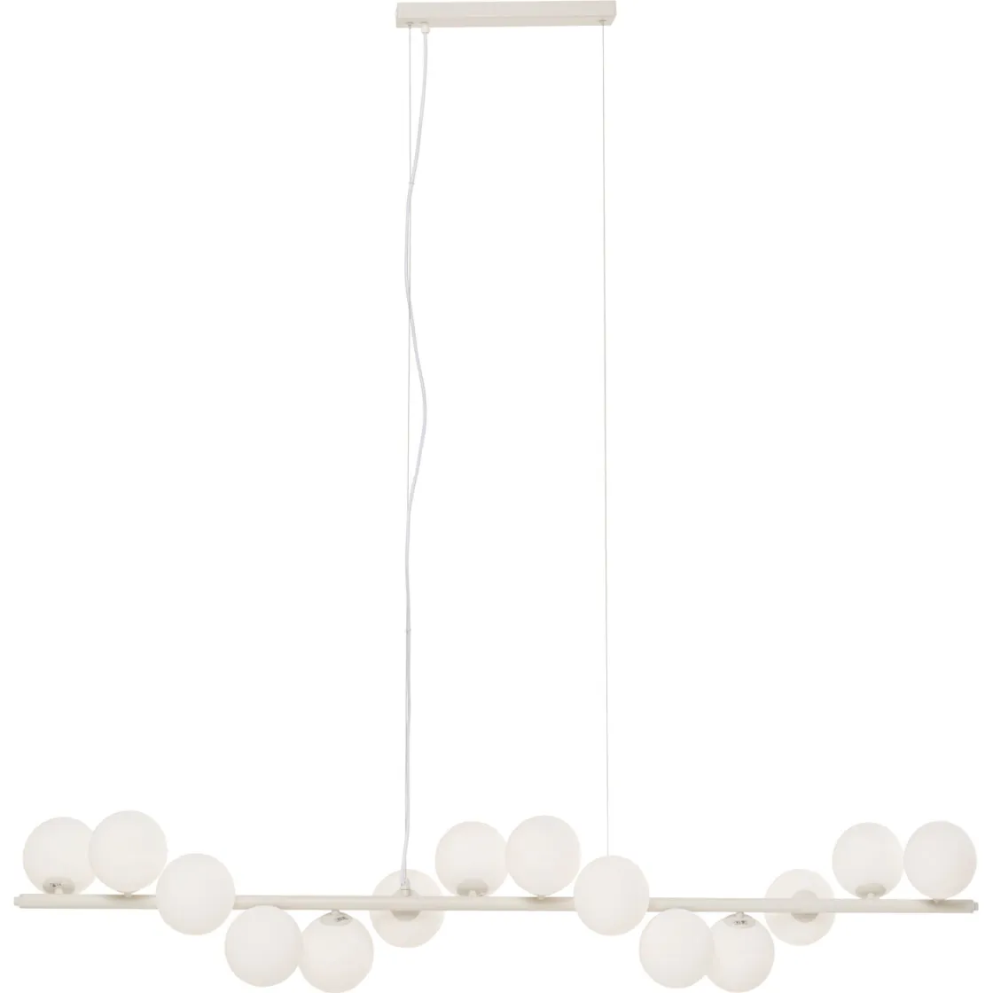 Pendant Lamp Scala Balls Milky Greige 150cm
