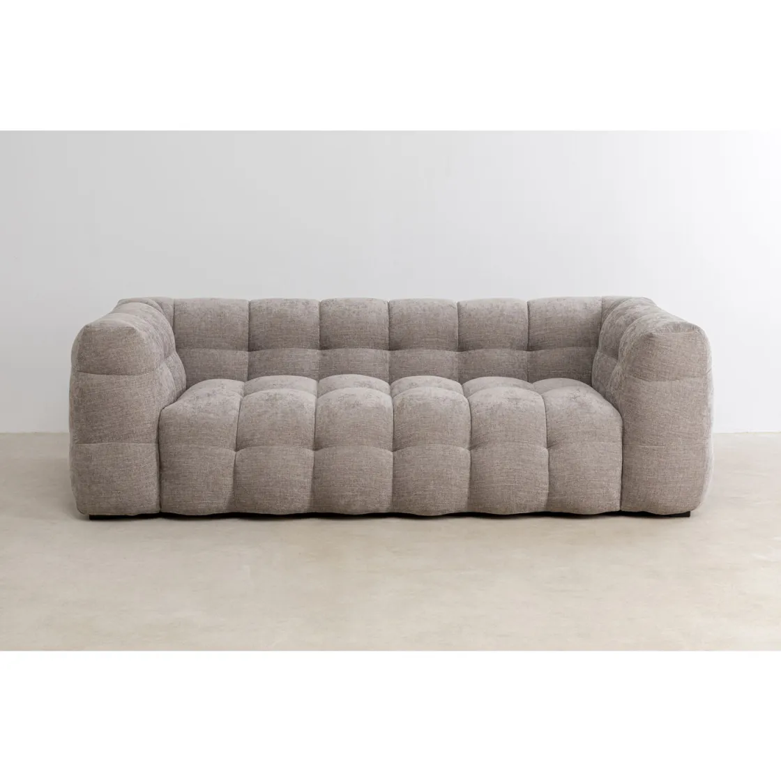 Sofa 3-Seater Salamanca Grey Brown 240cm