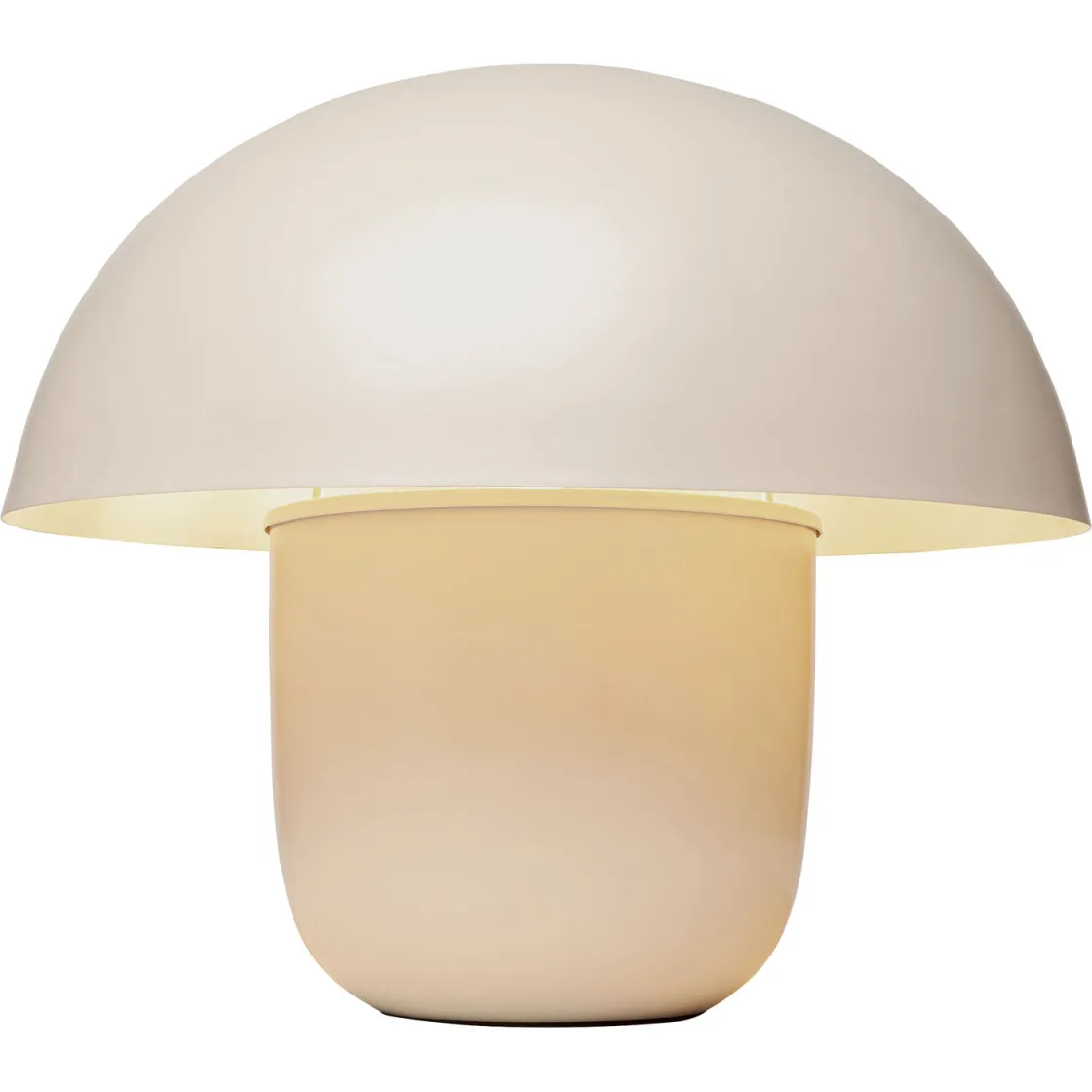 Table Lamp Mushroom Matt Beige 44cm