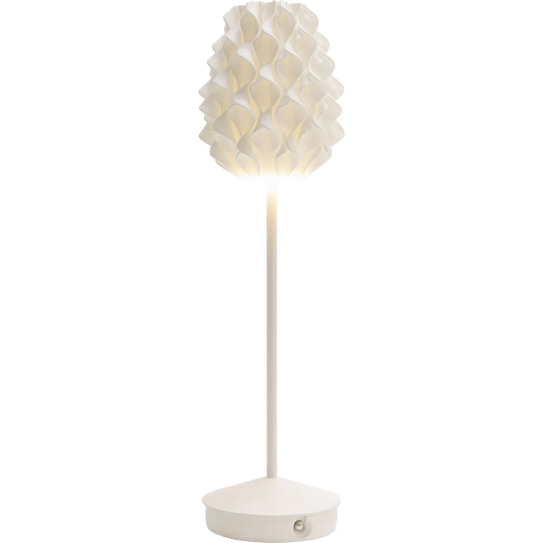 Table Lamp Swirl white