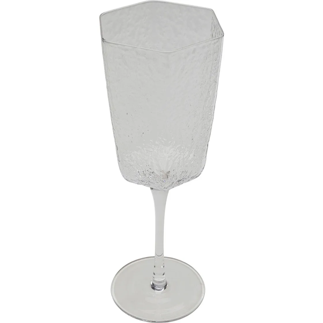 White Wine Glass Cascata Clear