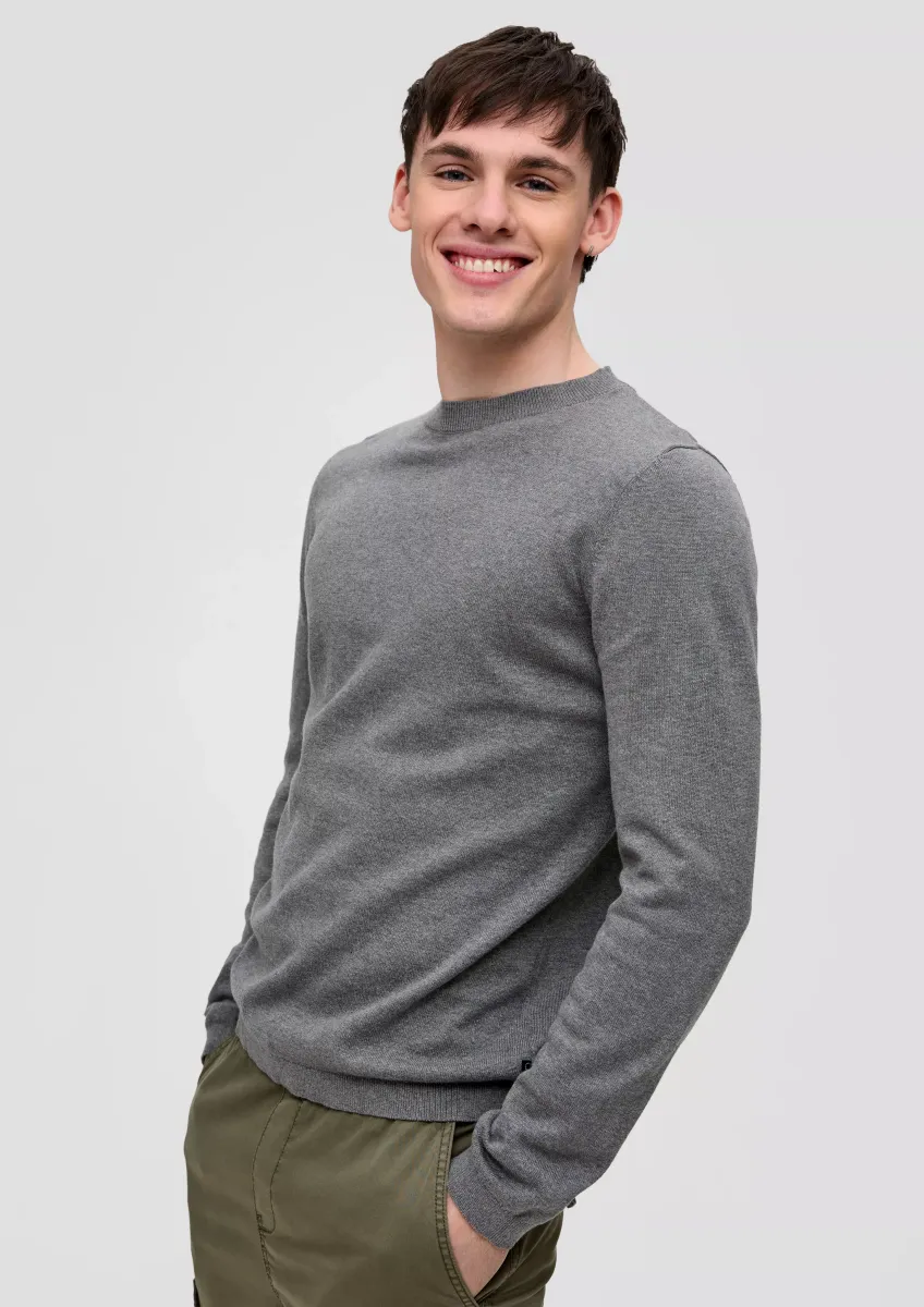 Basic Strickpullover