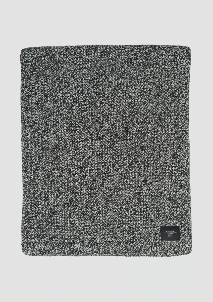 Baumwollschal aus Mouliné