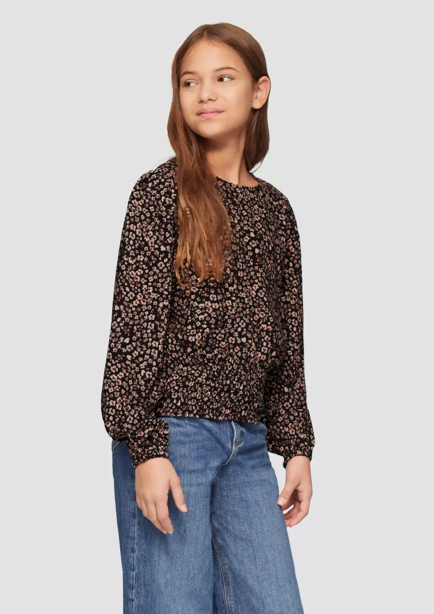 Bluse mit Smok-Detail
