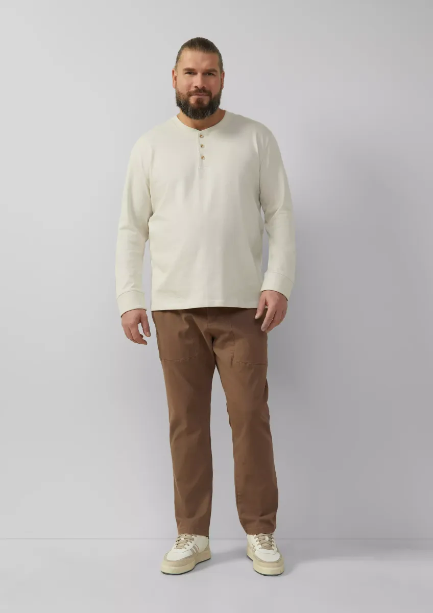 Chinohose im Relaxed Fit aus Baumwollstretch