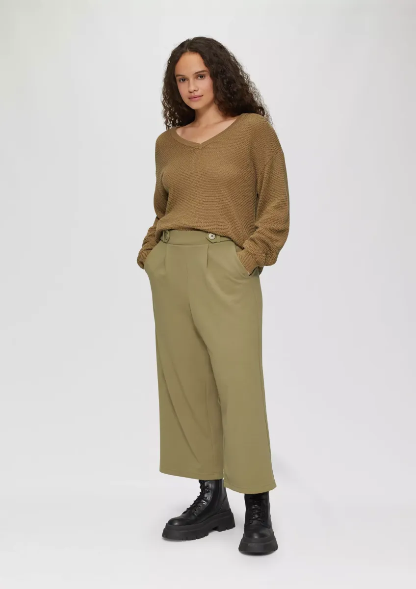 Culotte aus Interlockjersey