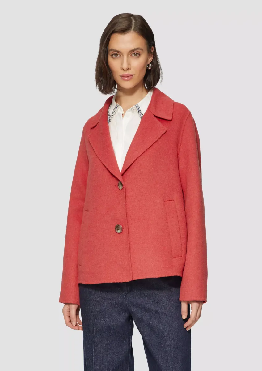 Doubleface-Jacke im Relaxed Fit