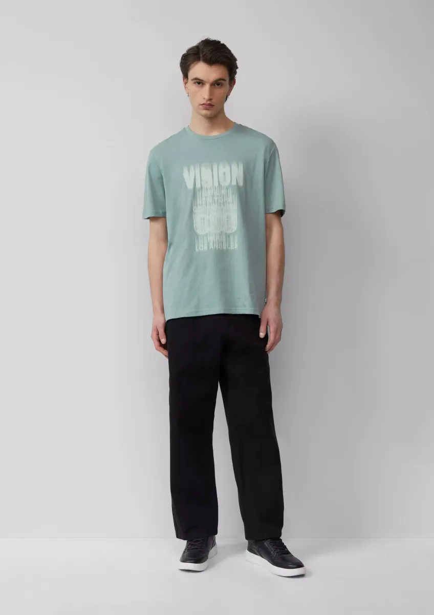 Gewaschene Jogger aus Heavy Twill