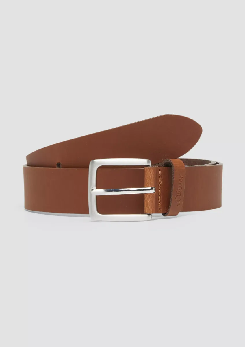 Hochwertiger Gürtel aus Leder mit Dornschließe