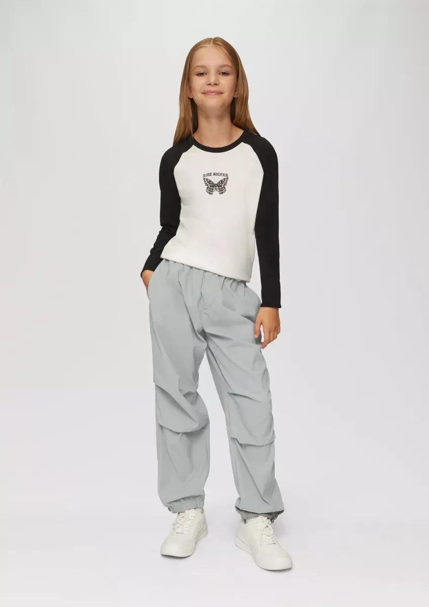 Hose im Parachute-Stil aus Nylon