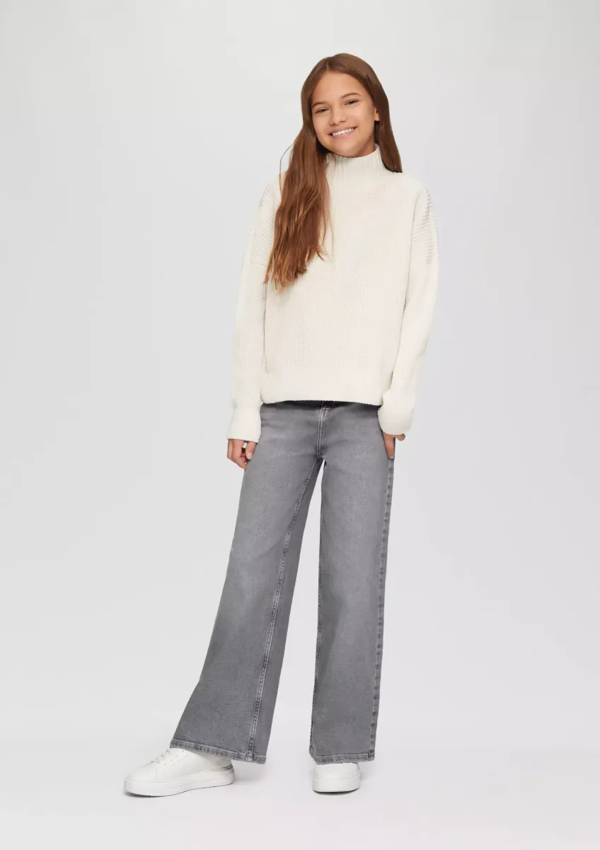 Jeans / Regular Fit / Super High Rise / Wide Leg