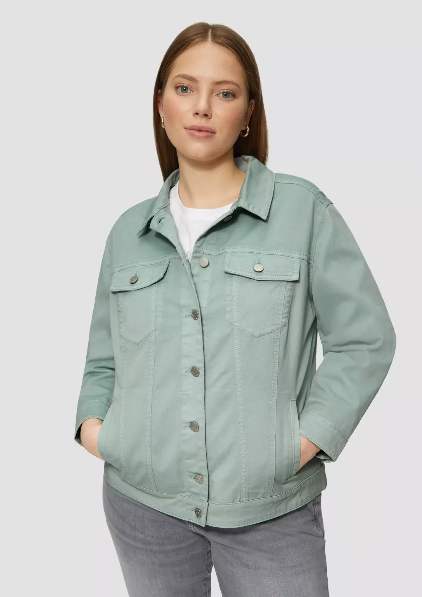 Jeansjacke im Slim Fit