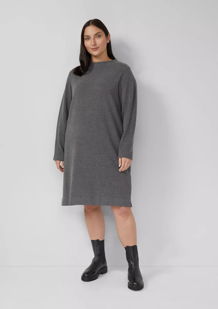Kleid im Relaxed Fit mit Turtle Neck