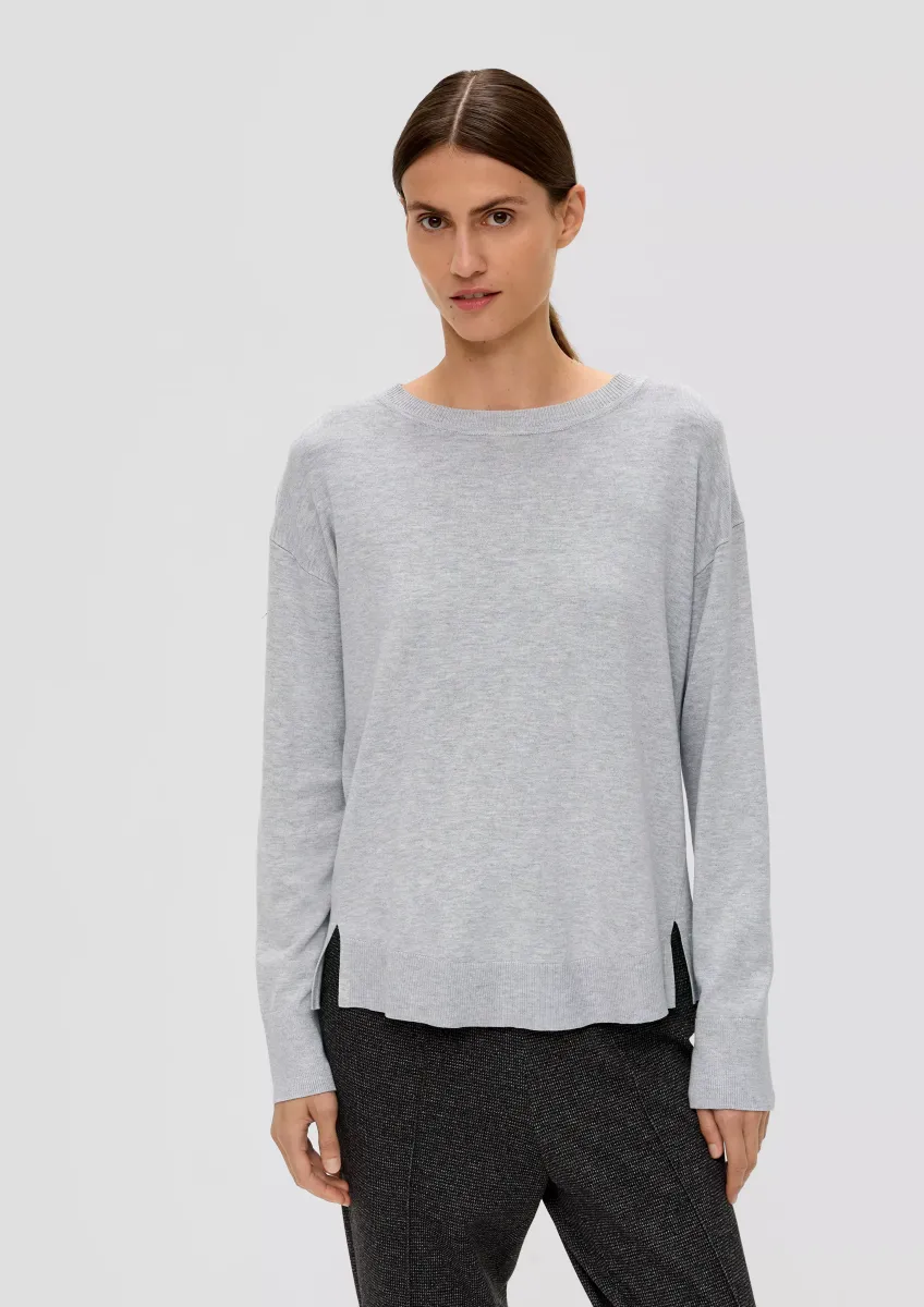 Leichter Pullover aus Viskosemix