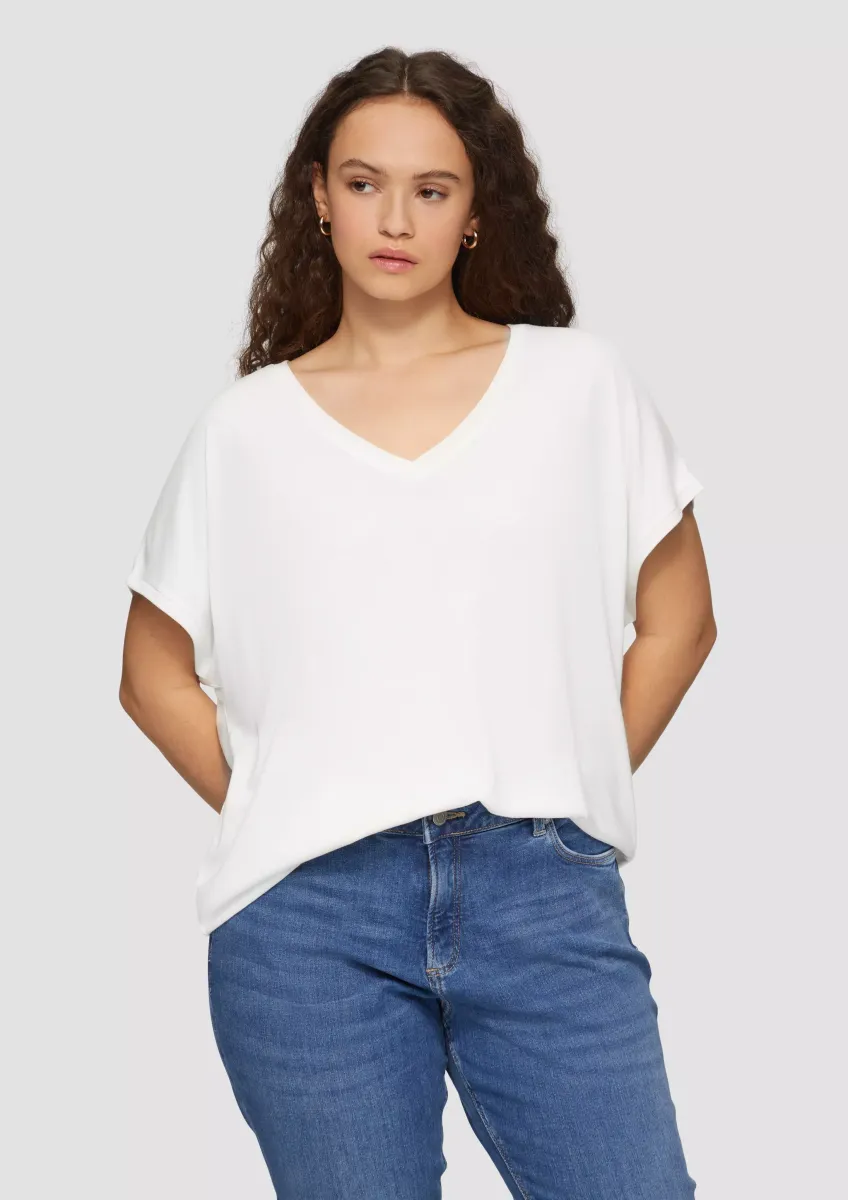 Longshirt aus Modalmix