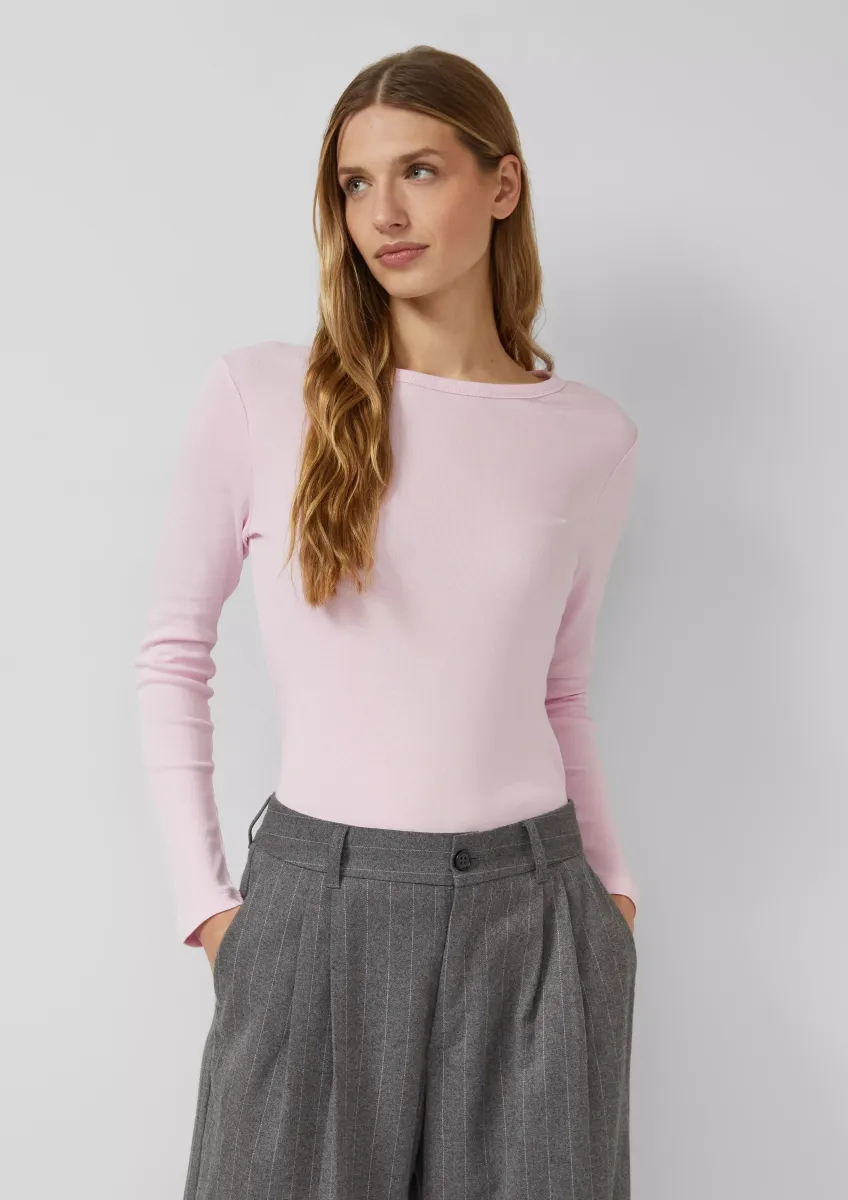 Longsleeve im Slim Fit