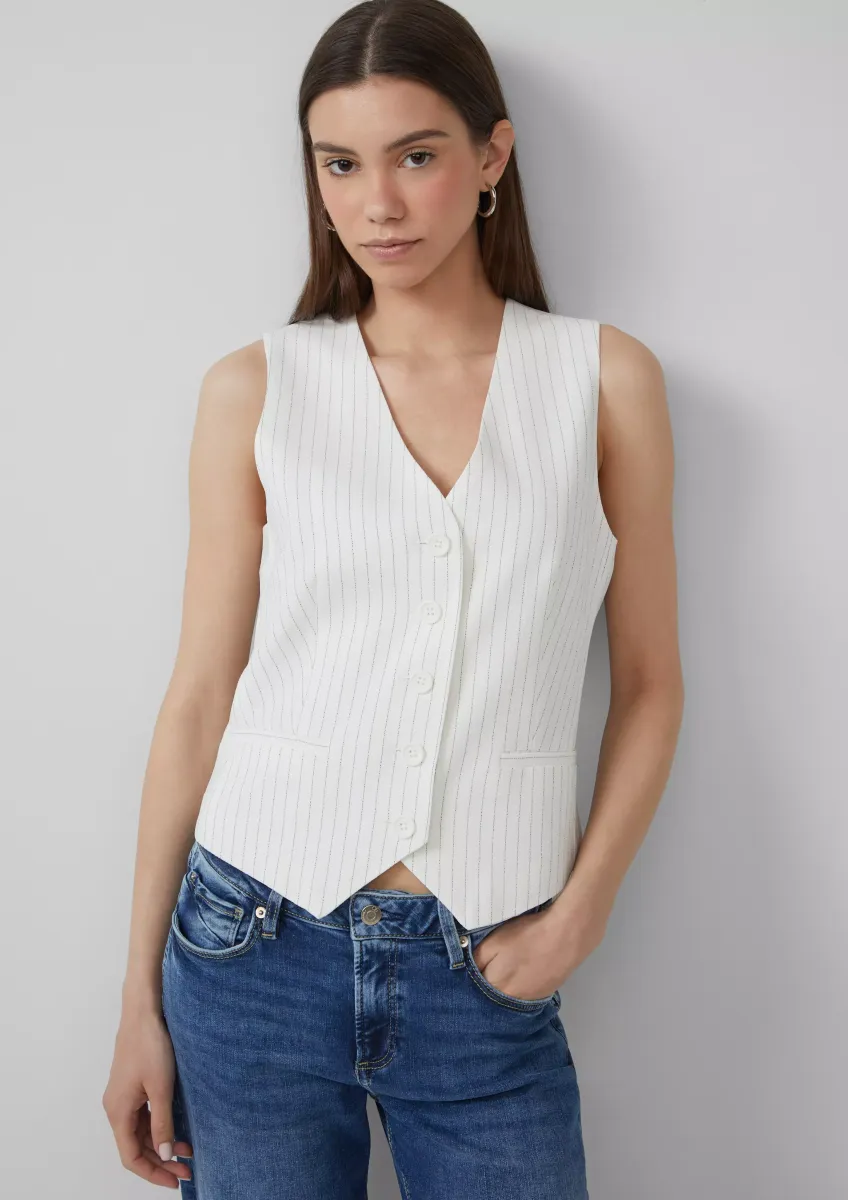 Nadelstreifen-Weste