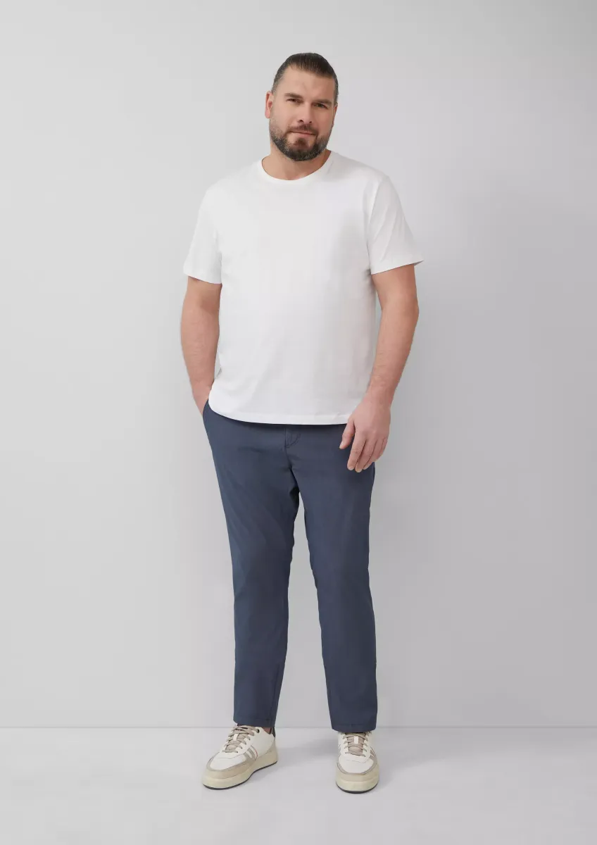 Phoenix: Strukturierte Chino mit Elastikbund