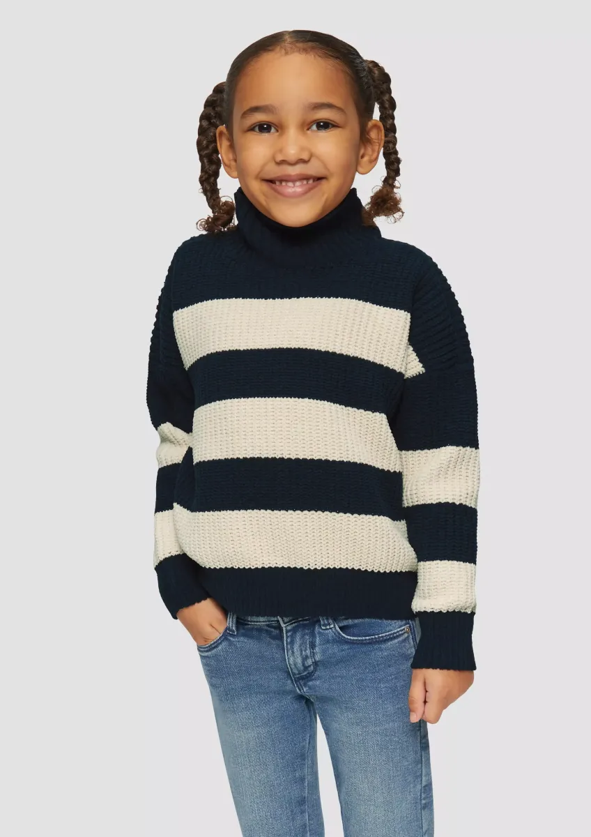 Pullover aus weichem Chenille-Garn