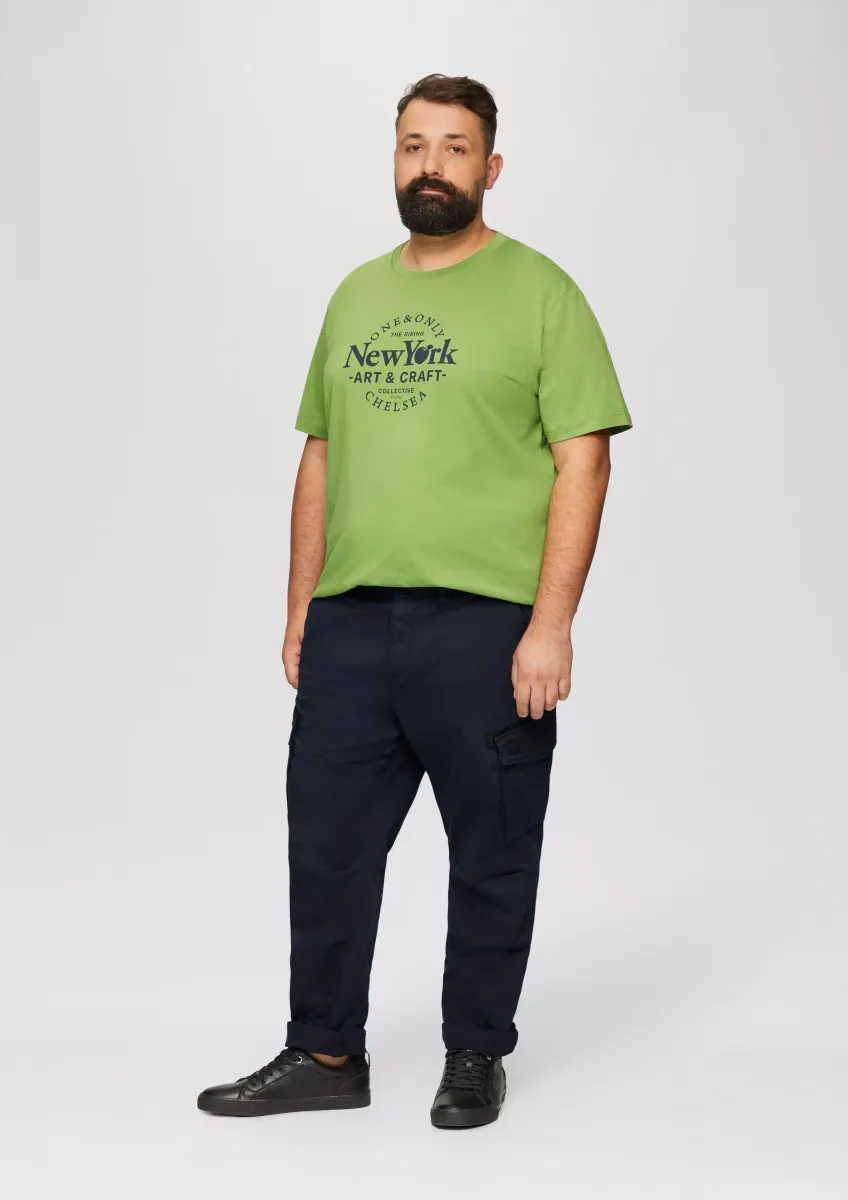 Regular: Cargohose mit Straight Leg