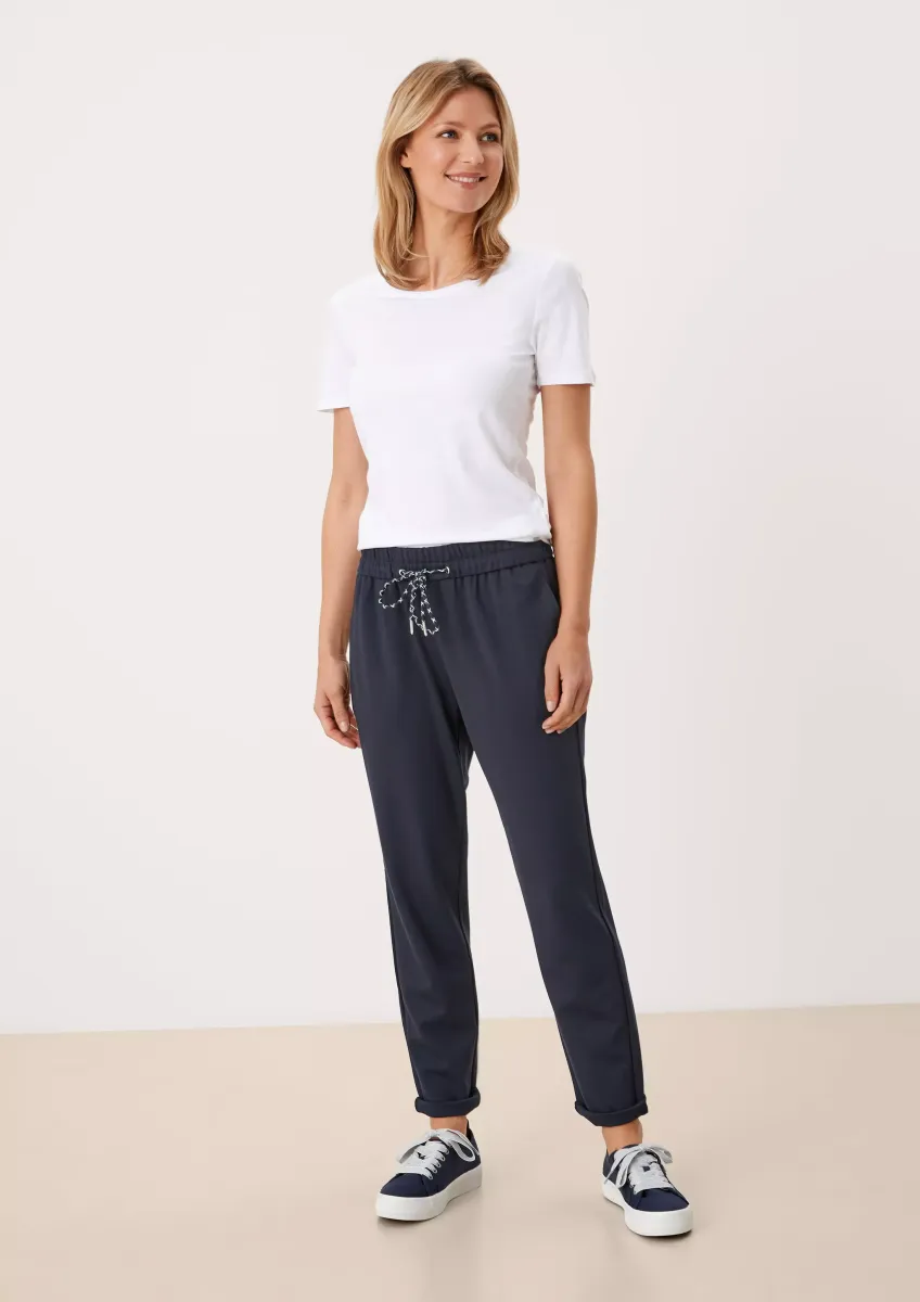 Regular Fit: Interlock-Jogpants