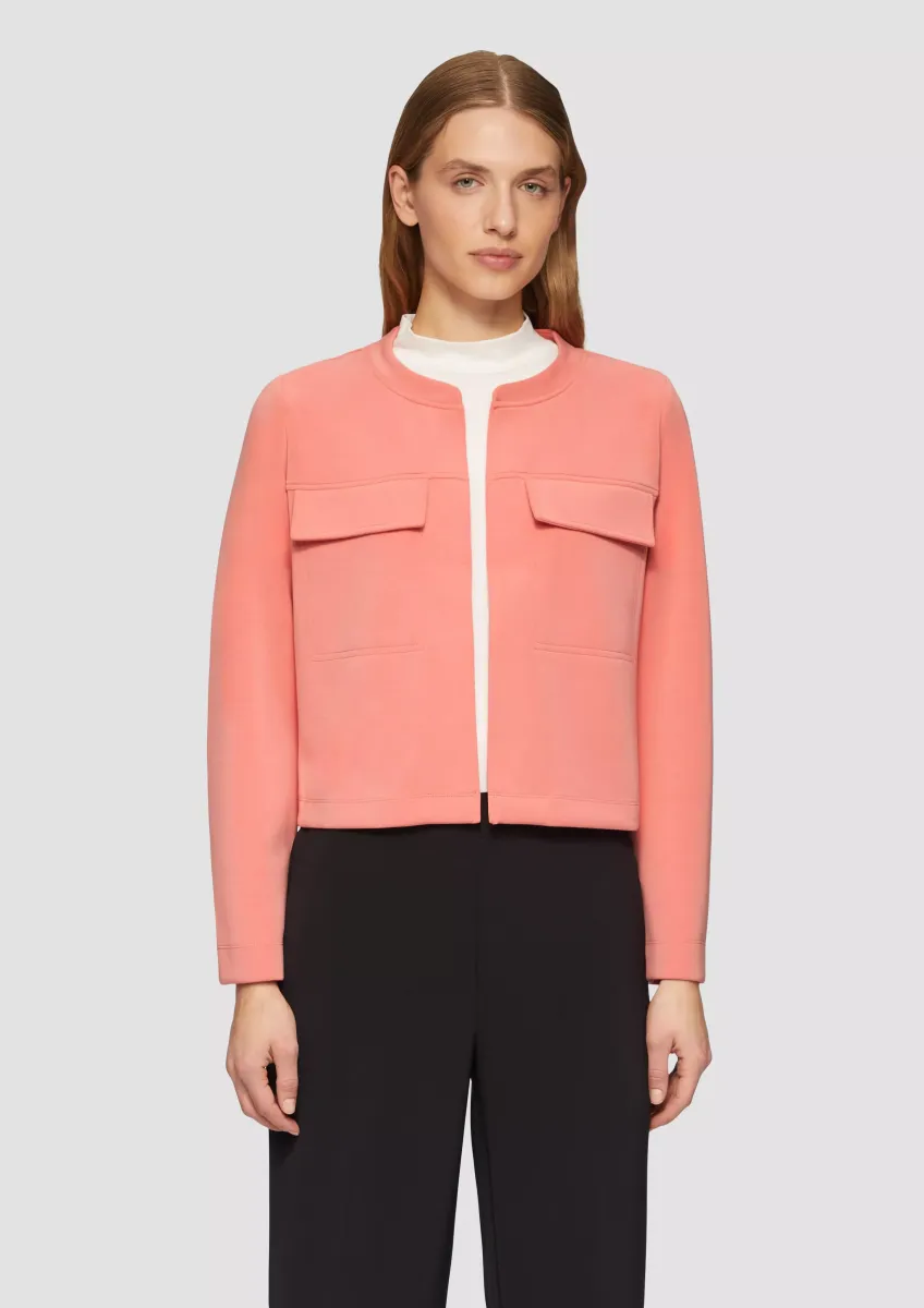 Scuba-Jacke im Relaxed Fit