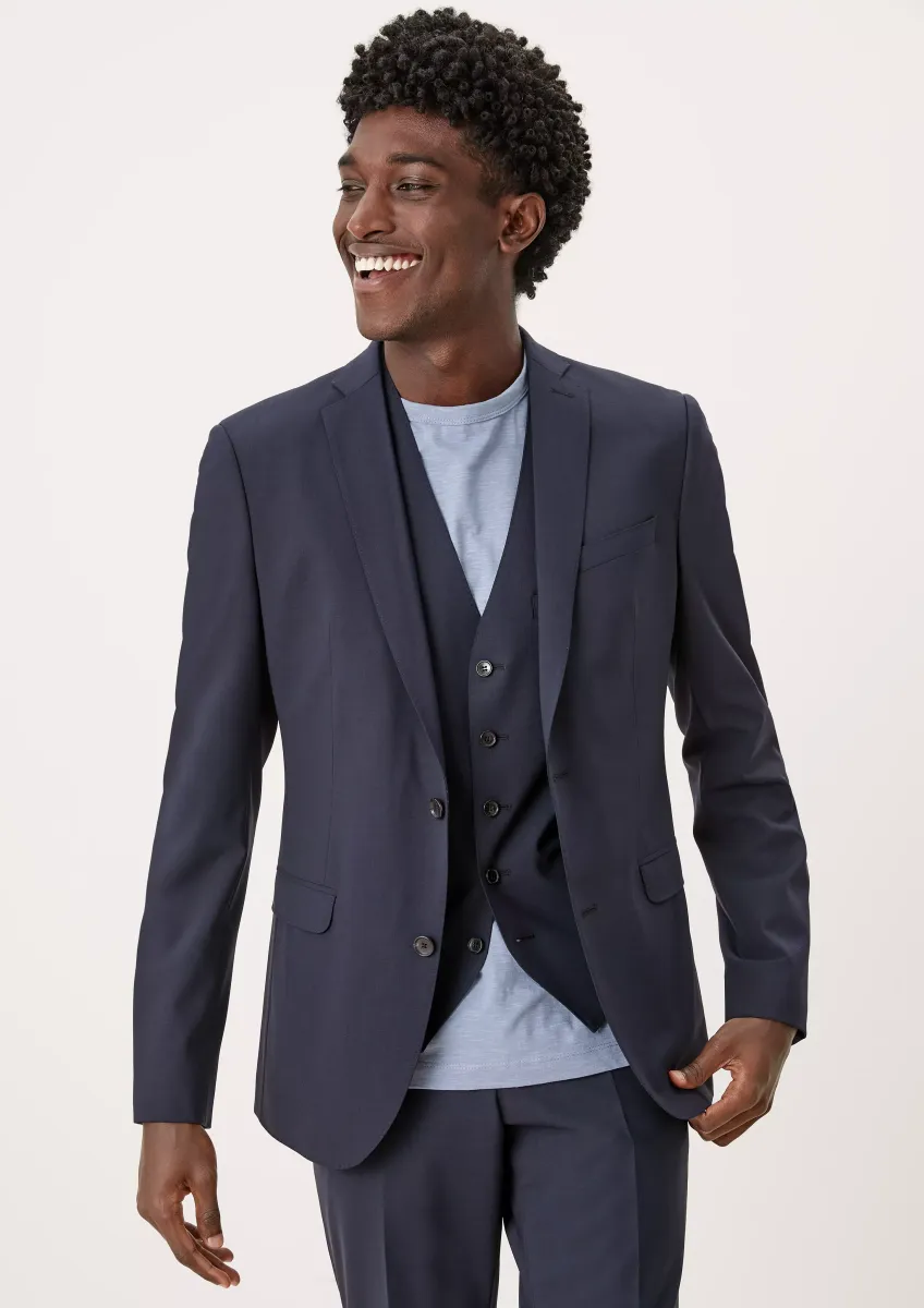 Slim Fit: Sakko mit Hyperstretch