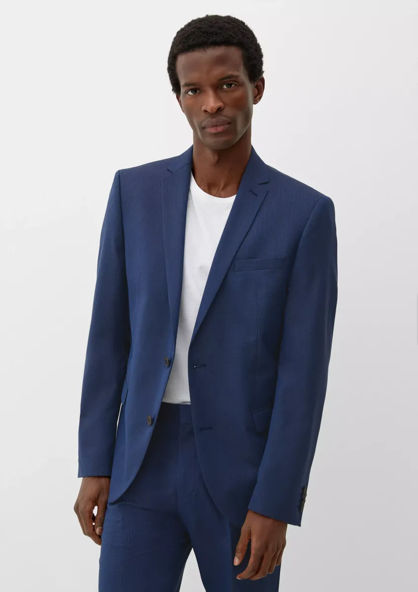 Slim Fit: Stretch-Sakko