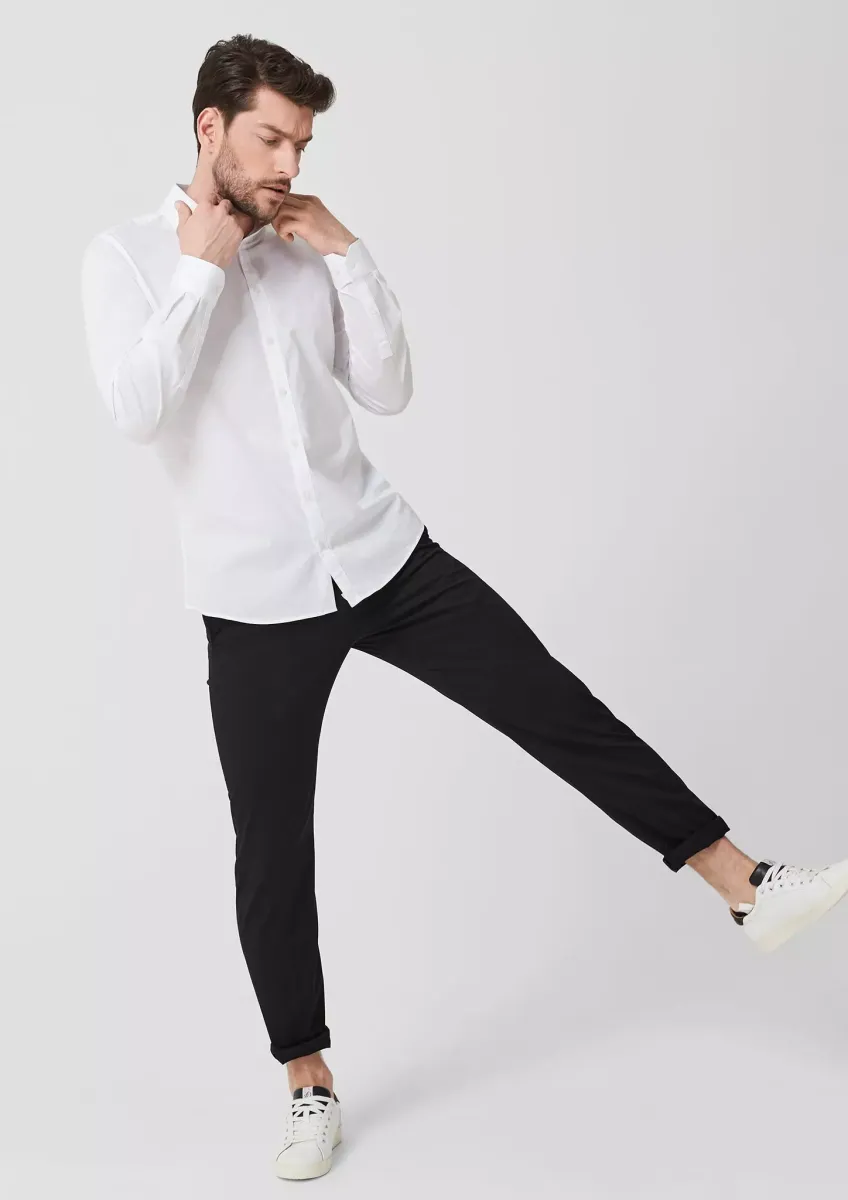 Slim Fit: Waschbare Anzughose