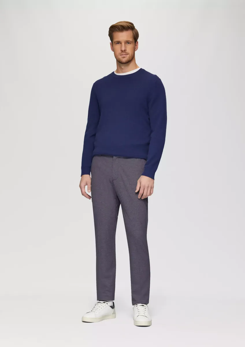 Slim: Joggsuit mit Piquéstruktur